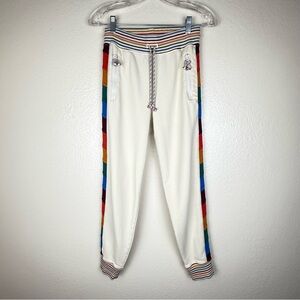Faherty Mimi Rainbow Stripe Joggers